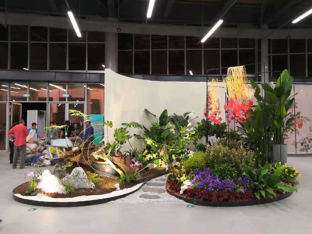 室內花藝景觀展示